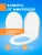Крышка - Cиденье для унитаза Roca VICTORIA NORD с микролифтом ZRU9000024 быстросъемное универсальное стульчак