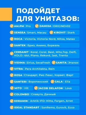 Крышка - Сиденье для унитаза универсальное UNI Soft Close (микролифт)